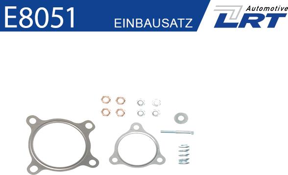 LRT E8051 - Монтажный комплект, катализатор autosila-amz.com