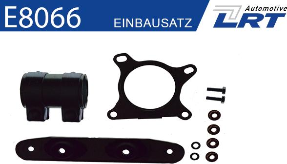 LRT E8066 - Монтажный комплект, катализатор autosila-amz.com