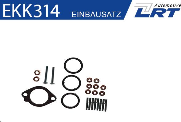 LRT EKK314 - Монтажный комплект, катализатор autosila-amz.com