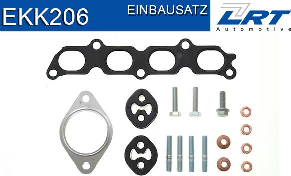 LRT EKK206 - Монтажный комплект, катализатор autosila-amz.com