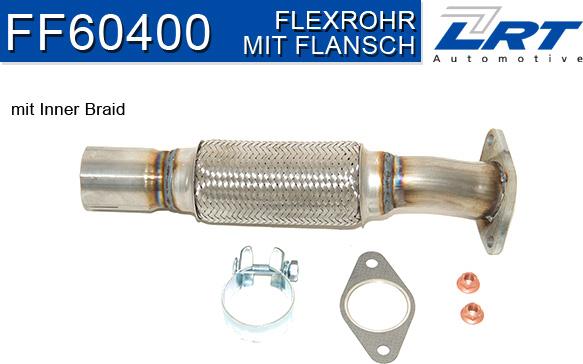 LRT FF60400 - Труба выхлопного газа autosila-amz.com