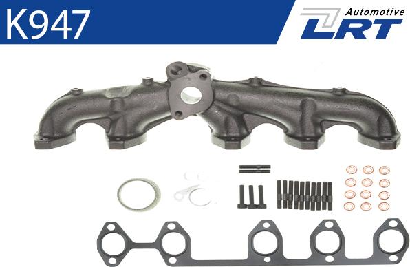 LRT K947 - Exhaust manifold fits: VW MULTIVAN T5, TOUAREG, TRANSPORTER T5 2.5D 01.03-05.10 autosila-amz.com