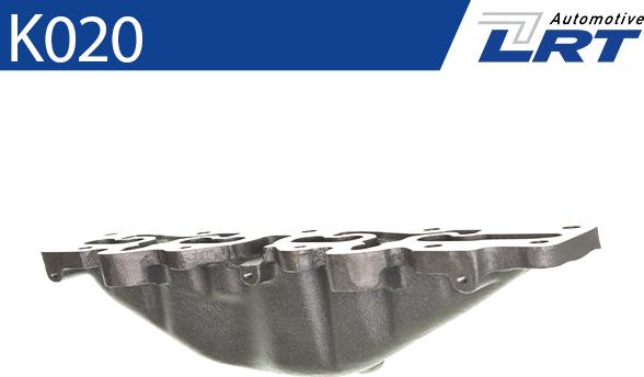 LRT K020 - Exhaust manifold fits: OPEL ASTRA F, CALIBRA A, FRONTERA A, OMEGA B, SINTRA, VECTRA A, VECTRA B 1.8/ autosila-amz.com