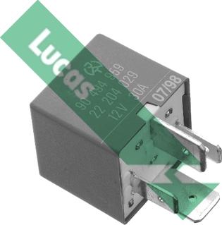 LUCAS FDB9506 - Реле, топливный насос autosila-amz.com