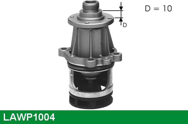 LUCAS LAWP1004 - Водяной насос autosila-amz.com