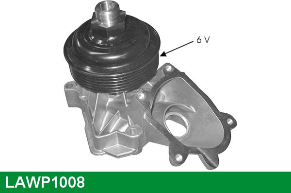 LUCAS LAWP1008 - Водяной насос autosila-amz.com