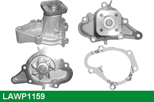 LUCAS LAWP1159 - Водяной насос autosila-amz.com