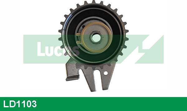 LUCAS LD1103 - Натяжной ролик, зубчатый ремень ГРМ autosila-amz.com