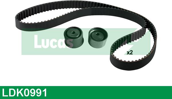 LUCAS LDK0991 - Комплект зубчатого ремня ГРМ autosila-amz.com