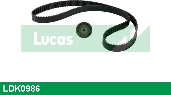LUCAS LDK0986 - Комплект зубчатого ремня ГРМ autosila-amz.com