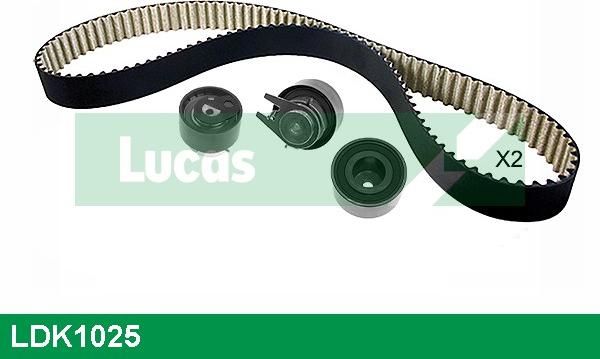 LUCAS LDK1025 - Комплект зубчатого ремня ГРМ autosila-amz.com