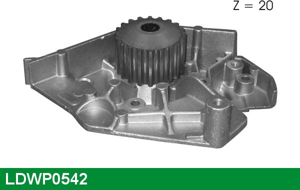 LUCAS LDWP0542 - Водяной насос autosila-amz.com