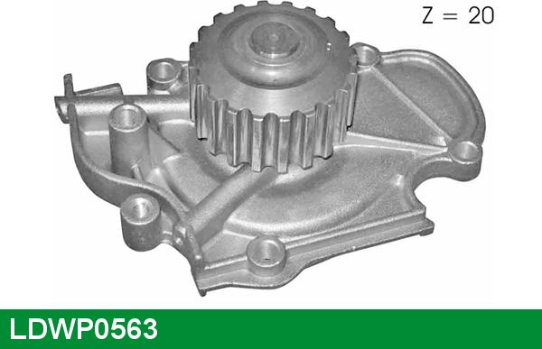 LUCAS LDWP0563 - Водяной насос autosila-amz.com