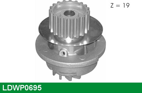 LUCAS LDWP0695 - Водяной насос autosila-amz.com