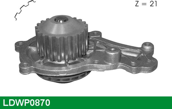 LUCAS LDWP0870 - Водяной насос autosila-amz.com