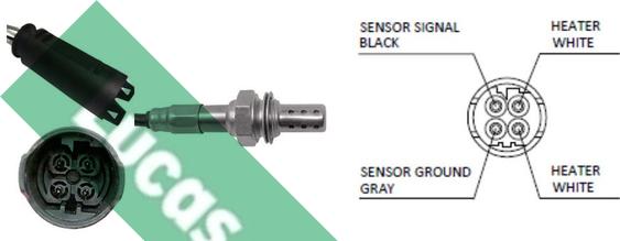 LUCAS LEB918 - Лямбда-зонд, датчик кислорода autosila-amz.com