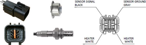 LUCAS LEB5390 - Лямбда-зонд, датчик кислорода autosila-amz.com