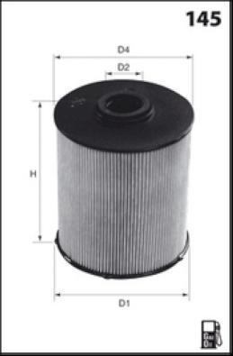 LUCAS LFDE143 - Топливный фильтр autosila-amz.com