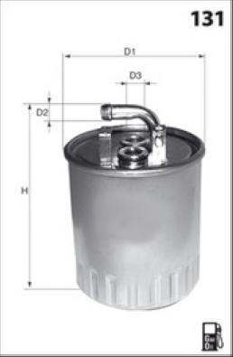 LUCAS LFDF168 - Топливный фильтр autosila-amz.com