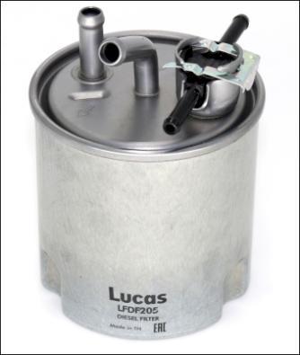 LUCAS LFDF205 - Топливный фильтр autosila-amz.com