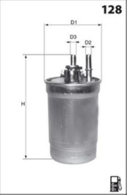 LUCAS LFDF280 - Топливный фильтр autosila-amz.com