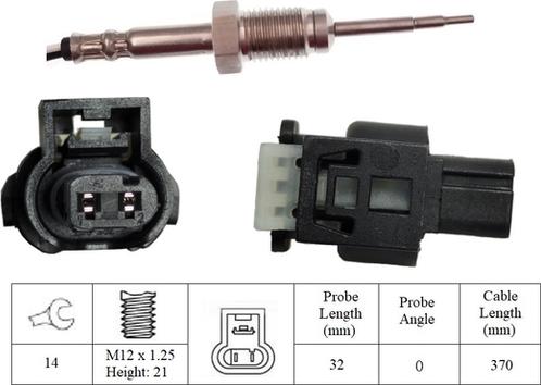 LUCAS LGS6049 - Датчик, температура выхлопных газов autosila-amz.com