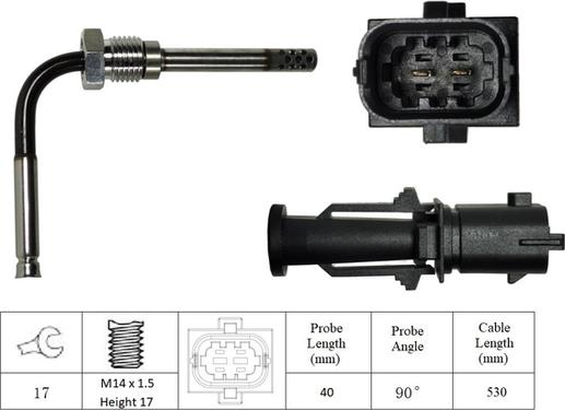 LUCAS LGS6076 - Датчик, температура выхлопных газов autosila-amz.com