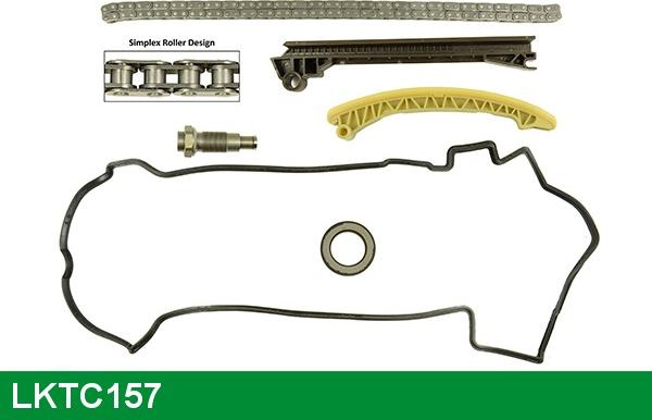 LUCAS LKTC157 - Комплект цепи привода распредвала autosila-amz.com