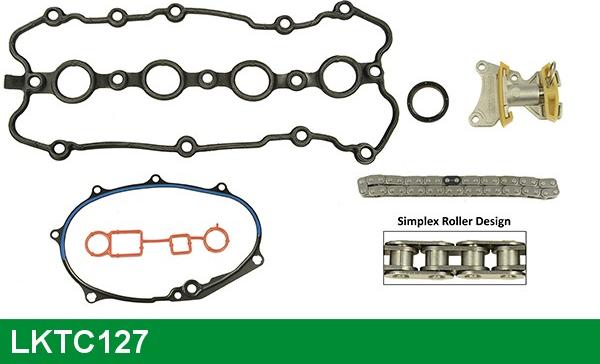 LUCAS LKTC127 - Комплект цепи привода распредвала autosila-amz.com