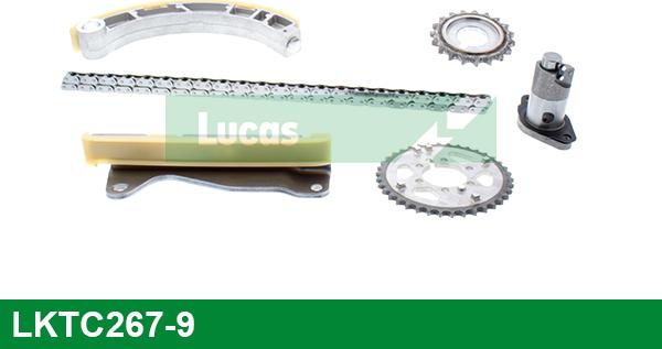 LUCAS LKTC267-9 - Комплект цепи привода распредвала autosila-amz.com