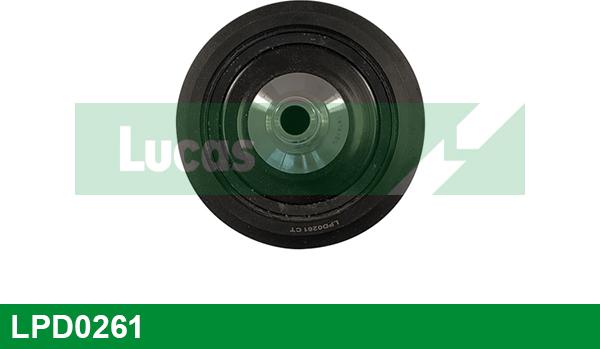 LUCAS LPD0261 - Шкив коленчатого вала autosila-amz.com