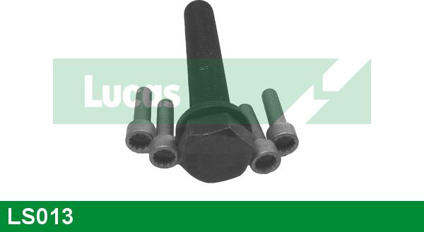 LUCAS LS013 - Комплект болтов ременного шкива, коленчатый вал autosila-amz.com