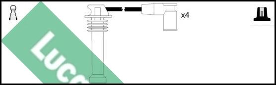 LUCAS LUC4218 - Комплект проводов зажигания autosila-amz.com