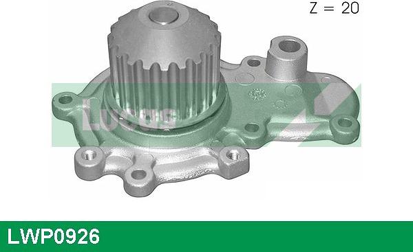 LUCAS LWP0926 - Водяной насос autosila-amz.com