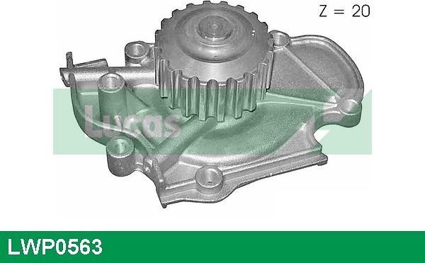 LUCAS LWP0563 - Водяной насос autosila-amz.com