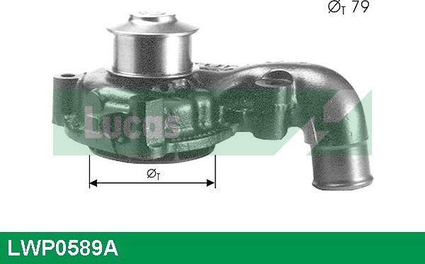 LUCAS LWP0589A - Водяной насос autosila-amz.com