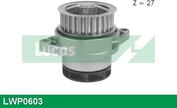LUCAS LWP0603 - Водяной насос autosila-amz.com