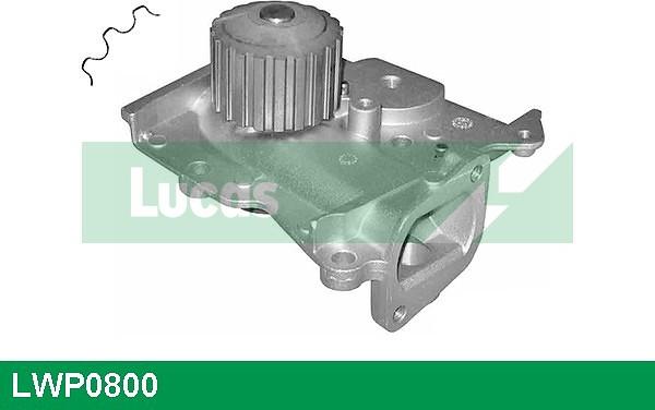 LUCAS LWP0800 - Водяной насос autosila-amz.com