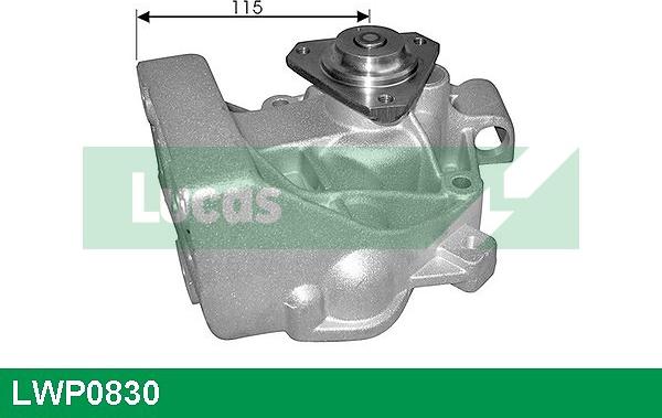 LUCAS LWP0830 - Водяной насос autosila-amz.com