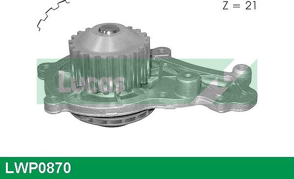 LUCAS LWP0870 - Водяной насос autosila-amz.com