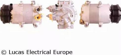 Lucas Electrical ACP999 - Компрессор кондиционера autosila-amz.com