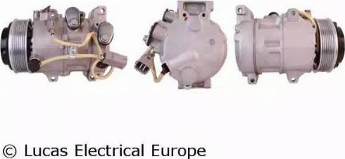 Lucas Electrical ACP958 - Компрессор кондиционера autosila-amz.com