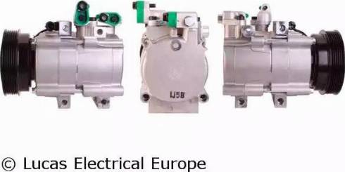 Lucas Electrical ACP953 - Компрессор кондиционера autosila-amz.com