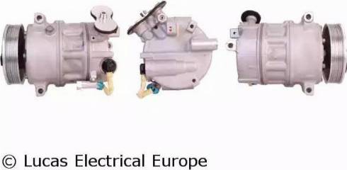 Lucas Electrical ACP905 - Компрессор кондиционера autosila-amz.com