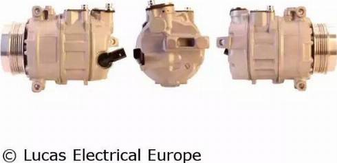 Lucas Electrical ACP987 - Компрессор кондиционера autosila-amz.com