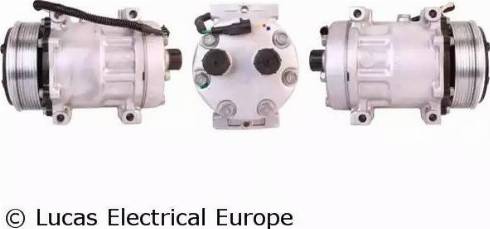 Lucas Electrical ACP975 - Компрессор кондиционера autosila-amz.com