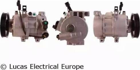 Lucas Electrical ACP977 - Компрессор кондиционера autosila-amz.com