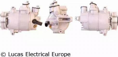 Lucas Electrical ACP495 - Компрессор кондиционера autosila-amz.com