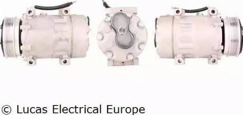 Lucas Electrical ACP444 - Компрессор кондиционера autosila-amz.com