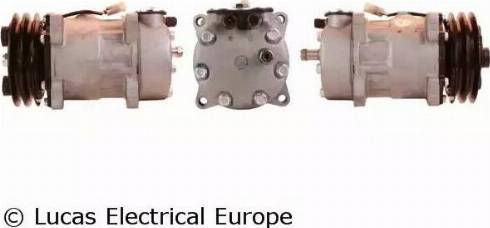 Lucas Electrical ACP455 - Компрессор кондиционера autosila-amz.com